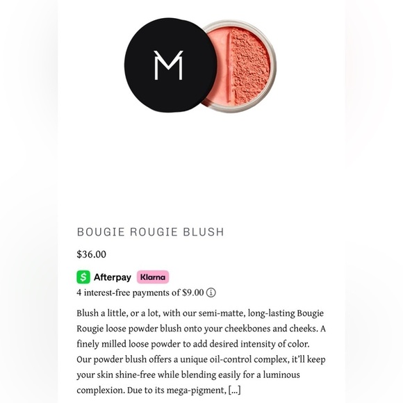 Voodoo Makeup | BOUGIE ROUGIE BLUSH | A Dab Will Do Ya - Picture 3 of 5